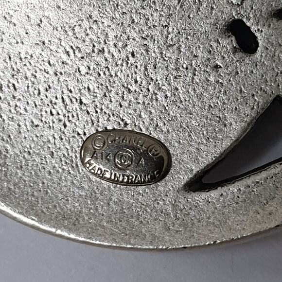 Chanel Silver-tone Mademoiselle Brooch - Picture 4 of 6